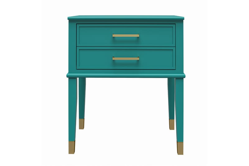 Sängbord Westerleigh - Emerald Grön - Möbler - Bord & matgrupp - Avlastningsbord & sidobord - Sängbord & nattduksbord