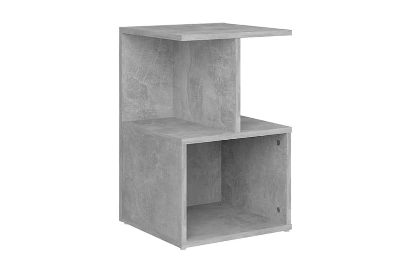 Sidoskåp betonggrå 35x35x55 cm spånskiva - Grå - Möbler - Bord & matgrupp - Avlastningsbord & sidobord - Sängbord & nattduksbord