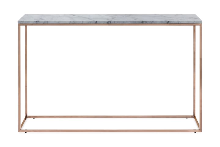 Avlastningsbord Titania 120 cm Marmor - Grå|Koppar - Möbler - Bord & matgrupp - Avlastningsbord & sidobord