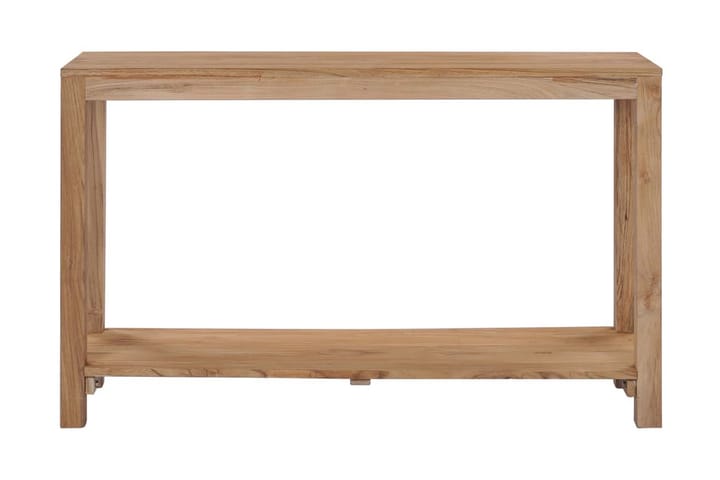 Konsolbord 120x35x75 cm massiv teak - Brun - Möbler - Bord & matgrupp - Avlastningsbord & sidobord