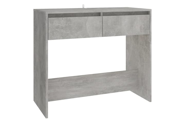 Konsolbord betonggrå 89x41x76,5 cm stål - Grå - Möbler - Bord & matgrupp - Avlastningsbord & sidobord