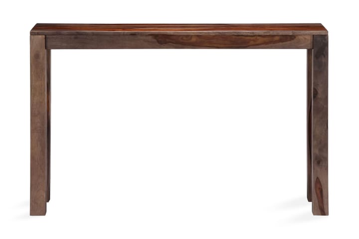 Konsolbord grå 120x30x76 cm massivt sheshamträ - Grå - Möbler - Bord & matgrupp - Avlastningsbord & sidobord