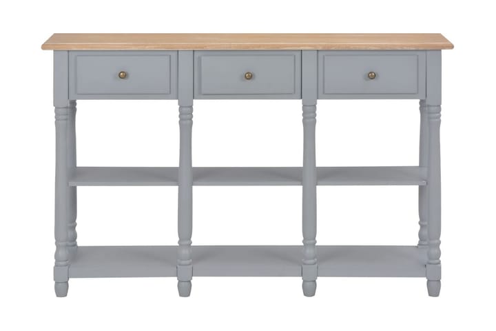 Konsolbord grå 120x30x76 cm MDF - Grå - Möbler - Bord & matgrupp - Avlastningsbord & sidobord