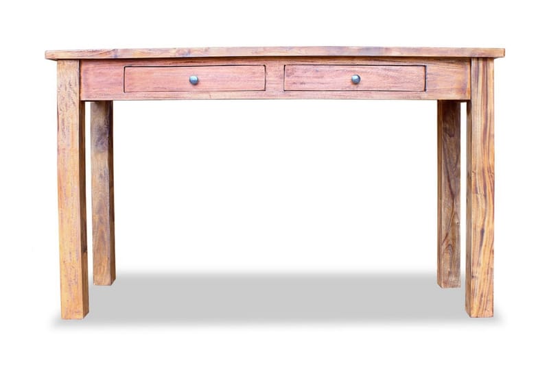 Konsolbord i massivt återvunnet trä 123x42x75 cm - Brun - Möbler - Fåtölj & stolar - Barstol & barpall