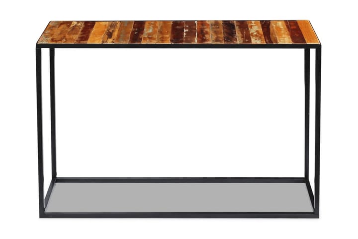 Konsolbord massivt återvunnet trä 110x35x76 cm - Flerfärgad - Möbler - Bord & matgrupp - Avlastningsbord & sidobord