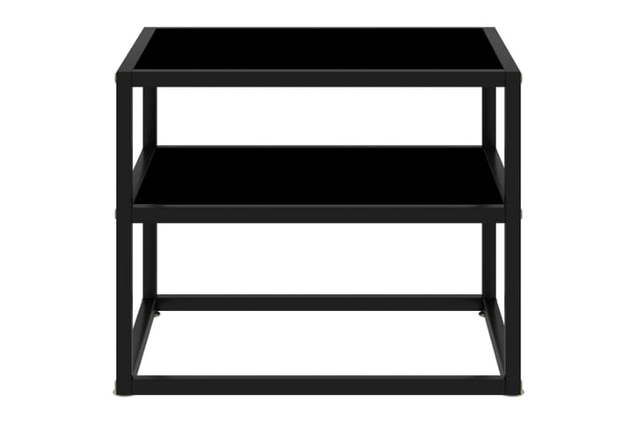 Konsolbord svart 50x40x40 cm härdat glas - Svart - Möbler - Bord & matgrupp - Avlastningsbord & sidobord