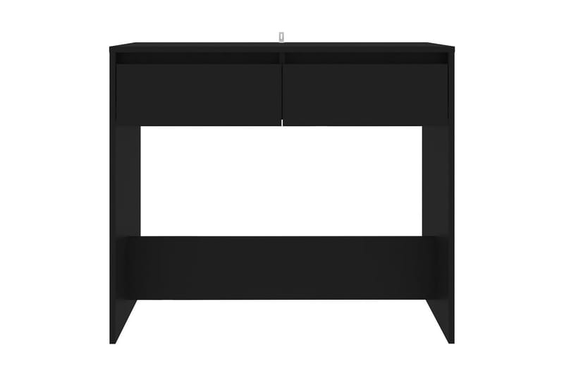Konsolbord svart 89x41x76,5 cm stål - Svart - Förvaring - Skoförvaring - Skohylla & skoställ