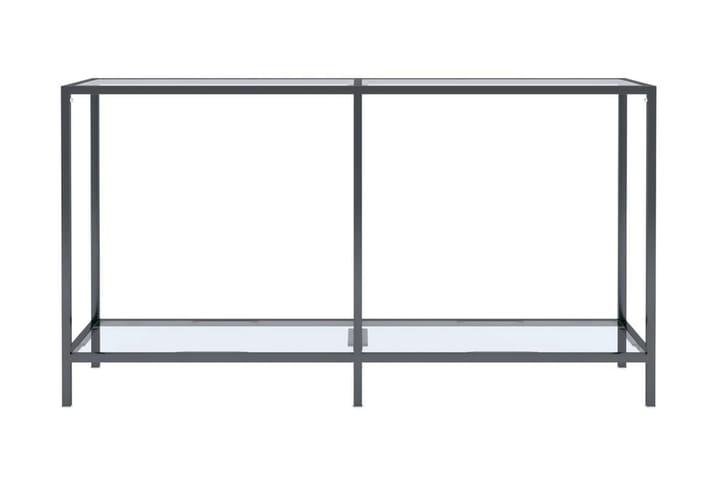 Konsolbord transparent 140x35x75,5 cm härdat glas - Transparent - Möbler - Bord & matgrupp - Avlastningsbord & sidobord - Konsolbord & hallbord