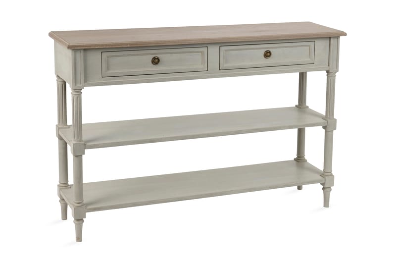 Konsollbord 120 cm - Grå|Vit - Möbler - Bord & matgrupp - Avlastningsbord & sidobord - Brickbord & småbord