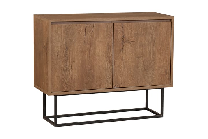Konsollbord Viazuri 90 cm - Mörkbrun/Svart - Möbler - Bord & matgrupp - Avlastningsbord & sidobord - Brickbord & småbord