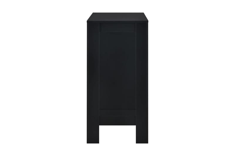 Barbord med hylla svart 110x50x103 cm - Svart - Möbler - Bord & matgrupp - Barbord & ståbord
