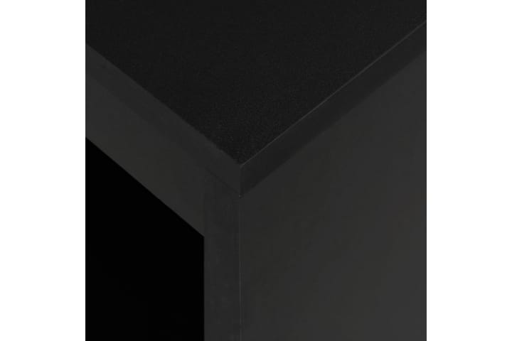 Barbord med hylla svart 110x50x103 cm - Svart - Möbler - Bord & matgrupp - Barbord & ståbord