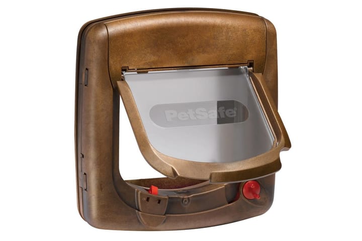 PetSafe Magnetisk 4-vägs kattlucka Deluxe 420 brun 5006 - Möbler - Bord & matgrupp - Bordstillbehör - Bordsben
