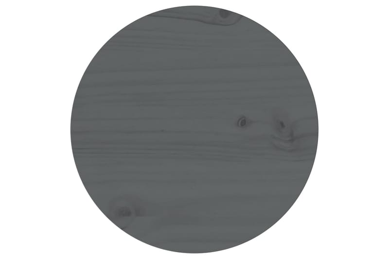 Bordsskiva grå 30x2,5 cm massiv furu