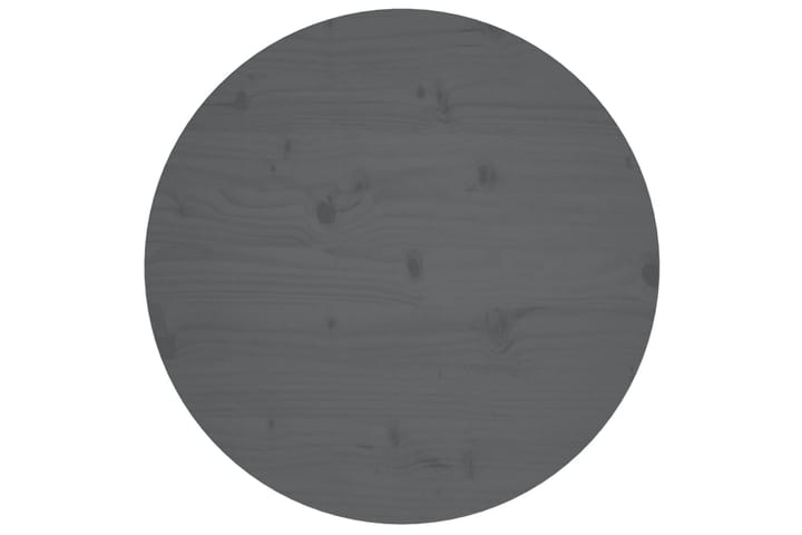 Bordsskiva grå 60x2,5 cm massiv furu - Grå - Möbler - Bord & matgrupp - Bordstillbehör - Illäggsskiva