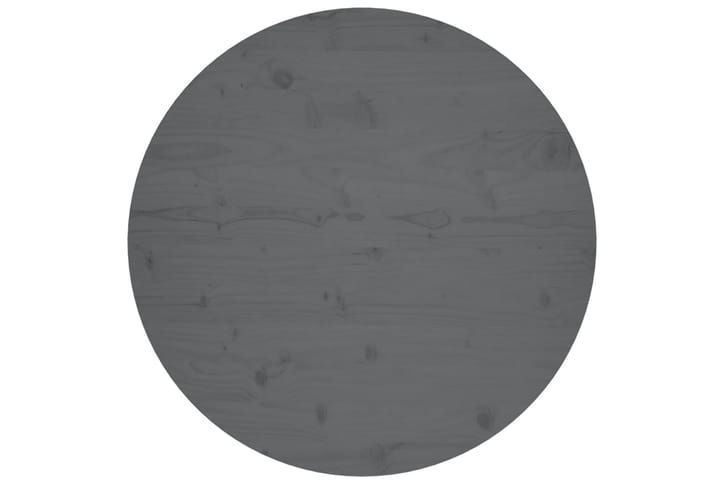 Bordsskiva grå 80x2,5 cm massiv furu - Grå - Möbler - Bord & matgrupp - Bordstillbehör - Bordsskiva