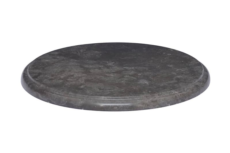 Bordsskiva svart Ã˜40x2,5 cm marmor - Svart - Möbler - Bord & matgrupp - Bordstillbehör - Illäggsskiva