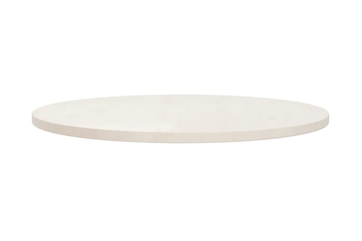 Bordsskiva vit 80x2,5 cm massiv furu - Vit - Möbler - Bord & matgrupp - Bordstillbehör - Illäggsskiva