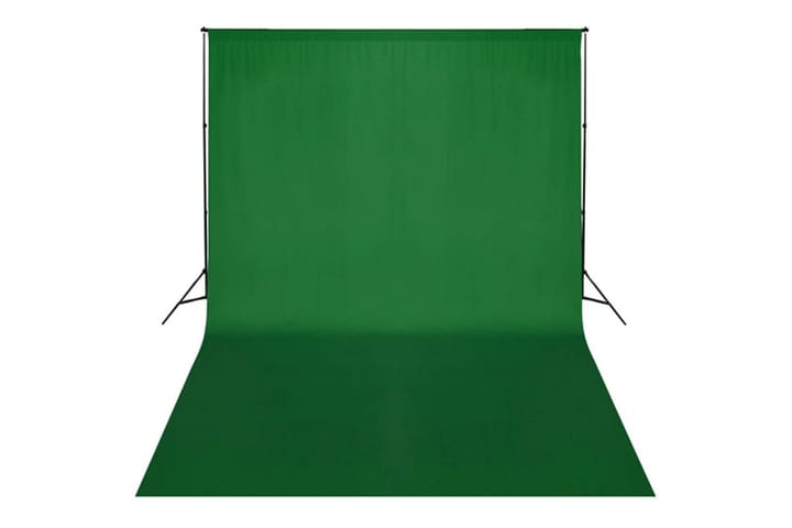 Stativ och fotobakgrund 300x300 cm grön - Grön - Möbler - Bord & matgrupp - Bordstillbehör - Bordsskiva