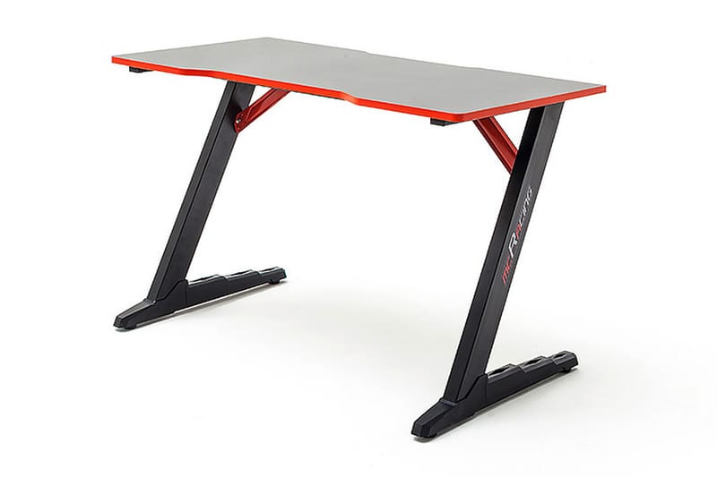 Gamingbord Fother 120 cm - Svart/Röd - Möbler - Bord & matgrupp - Kontorsbord - Gamingbord