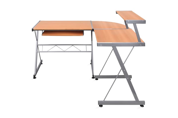 Datorbord Hammarö 139x115cm brun - Brun - Möbler - Bord & matgrupp - Kontorsbord - Skrivbord - Hörnskrivbord