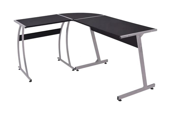 Hörnskrivbord L-formad svart - Svart - Möbler - Bord & matgrupp - Kontorsbord - Skrivbord