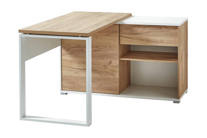Hörnskrivbord Lioni 120 cm - Vit|ek - Möbler - Bord & matgrupp - Kontorsbord - Skrivbord