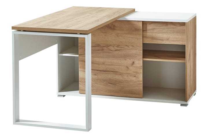 Hörnskrivbord Lioni 120 cm - Vit|ek - Möbler - Bord & matgrupp - Kontorsbord - Skrivbord - Hörnskrivbord