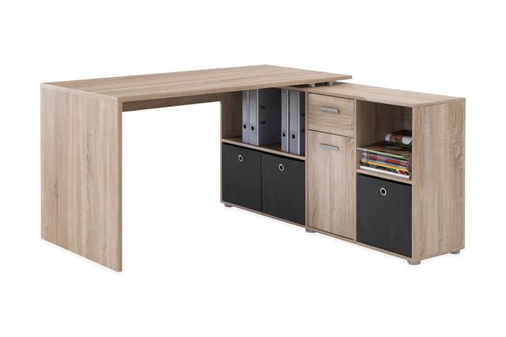 Hörnskrivbord Ripley 137 cm - Ek - Möbler - Bord & matgrupp - Kontorsbord - Skrivbord