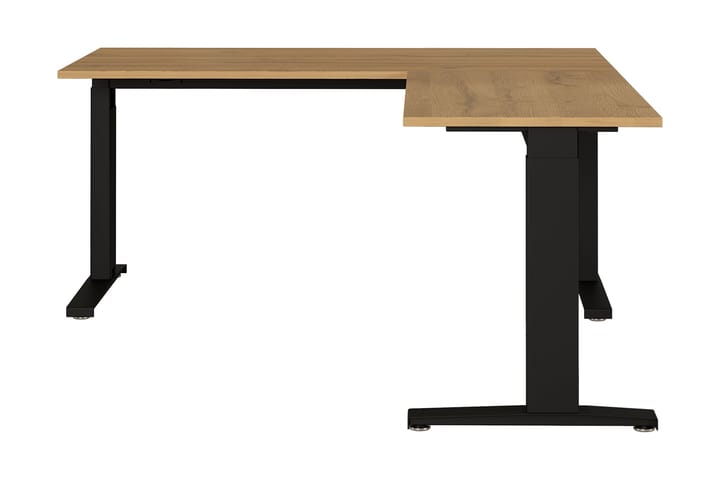 Hörnskrivbord Sontiz - Brun|Svart - Möbler - Bord & matgrupp - Kontorsbord - Skrivbord - Hörnskrivbord