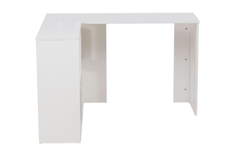 Hörnskrivbord Valvoline 119 cm - Svart/Vit - Möbler - Bord & matgrupp - Kontorsbord - Skrivbord