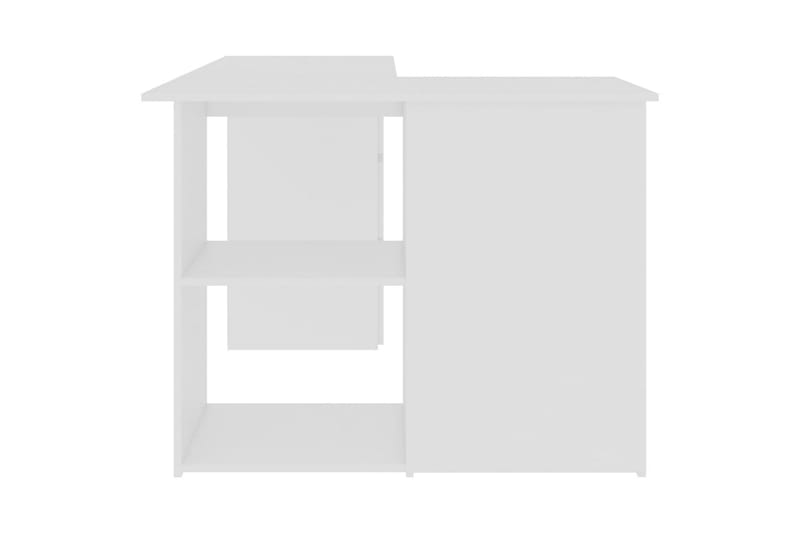 Hörnskrivbord vit 145x100x76 cm spånskiva - Vit - Möbler - Bord & matgrupp - Kontorsbord - Skrivbord - Hörnskrivbord