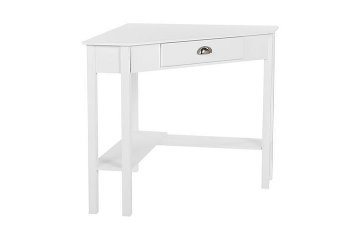 Hörnskrivbord vit LACEY - Vit - Möbler - Bord & matgrupp - Kontorsbord - Skrivbord