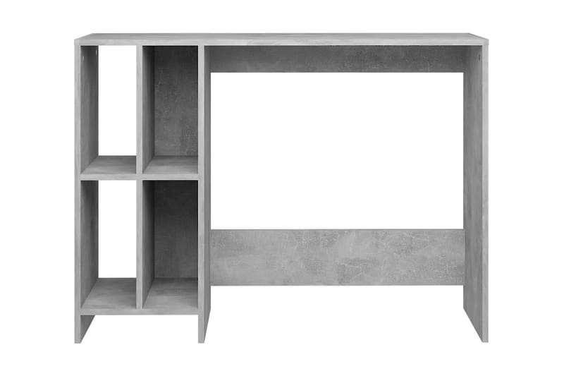Datorbord betonggrå 102,5x35x75 cm spånskiva - Grå - Möbler - Bord & matgrupp - Kontorsbord - Skrivbord