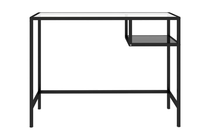 Datorbord svart 100x36x74 cm glas - Svart - Möbler - Bord & matgrupp - Kontorsbord - Skrivbord