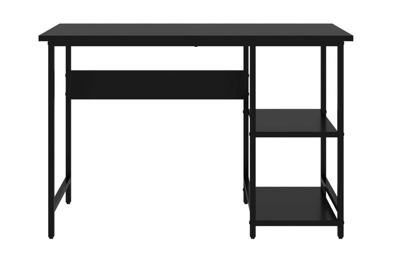 Datorbord svart 105x55x72 cm MDF och metall - Svart - Möbler - Bord & matgrupp - Kontorsbord - Skrivbord