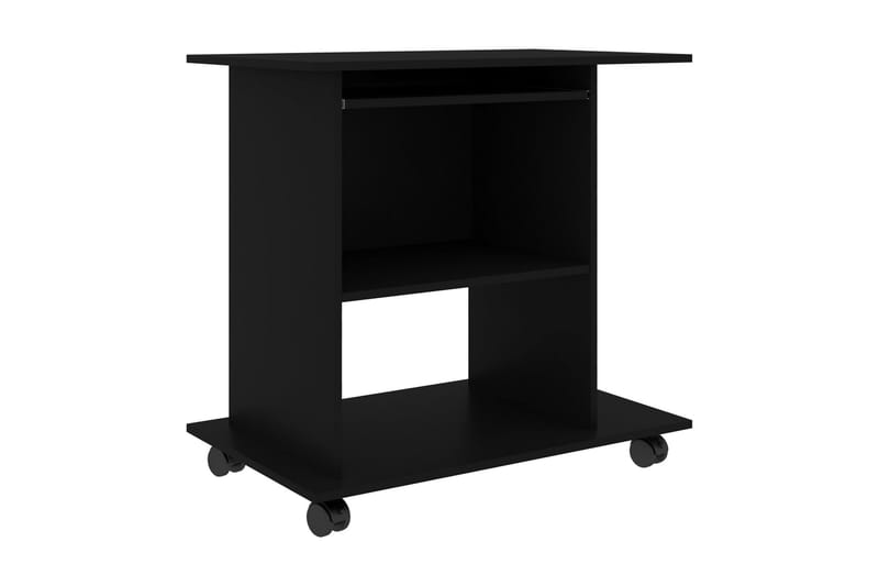 Datorbord svart 80x50x75 cm spånskiva - Svart - Möbler - Bord & matgrupp - Kontorsbord - Skrivbord