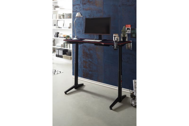 Gaming Skrivbord Ingleby 4 Höj - och Sänkbart 140 cm - Svart - Möbler - Bord & matgrupp - Kontorsbord - Skrivbord