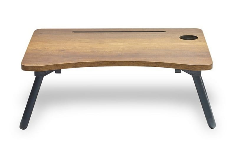 Laptopställ Parupe 60 cm - Valnötsbrun/Svart - Möbler - Bord & matgrupp - Kontorsbord - Skrivbord