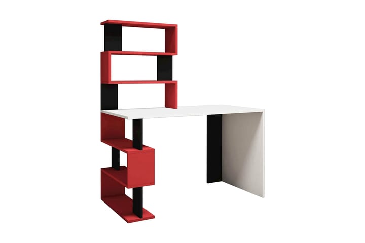 Skrivbord 120 cm med Förvaring Hyllor Snap - Homemania - Möbler - TV- & Mediamöbler - TV-skåp