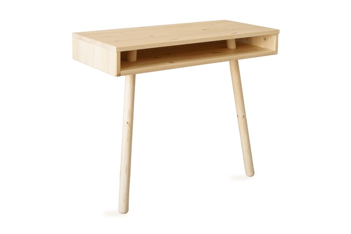 Skrivbord Capo 90 cm med Förvaring Hylla Tall/Natur - Karup Design - Möbler - Bord & matgrupp - Kontorsbord - Skrivbord