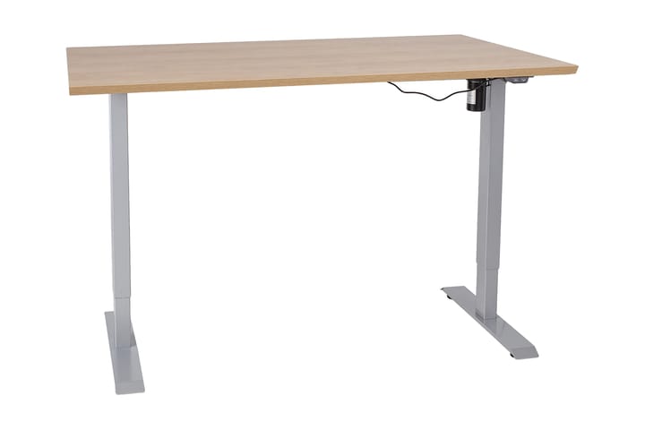 Skrivbord Cogito 1 160 cm Höj-och Sänkbar Elektrisk - Hickory - Möbler - Bord & matgrupp - Kontorsbord - Skrivbord