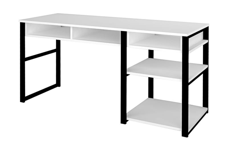 Skrivbord Dehana 150 cm med Förvaring 5 Hyllor