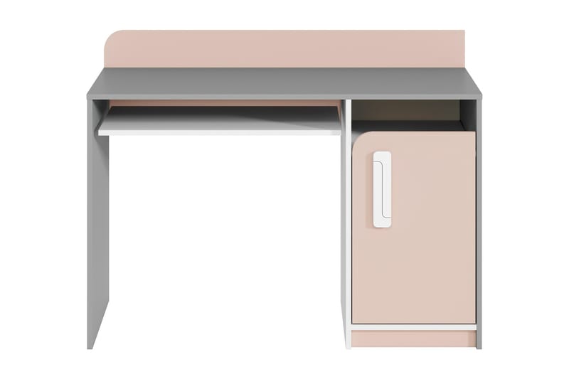 Skrivbord Desperado 91 cm - Grå/Puderrosa/Vit - Möbler - Bord & matgrupp - Kontorsbord - Skrivbord