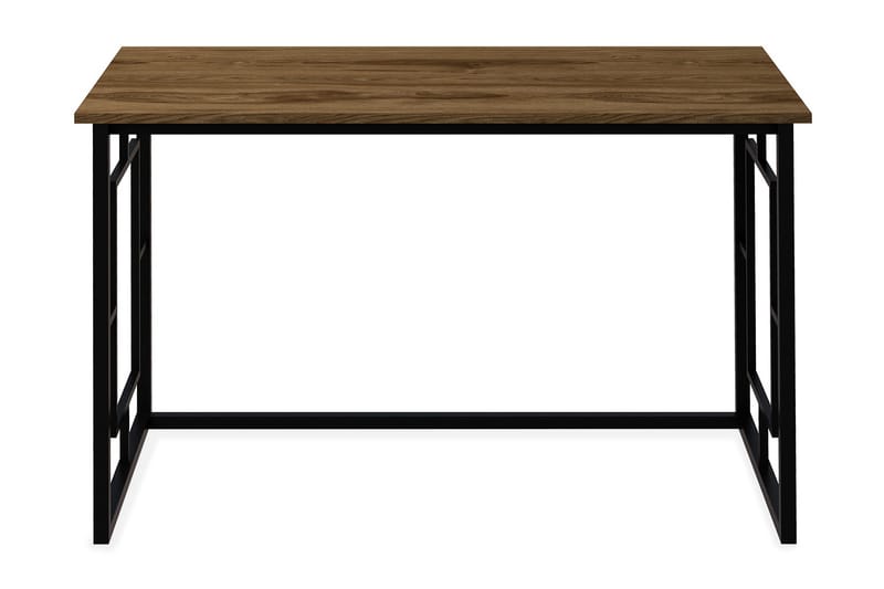 Skrivbord Dumö 120 cm - Brun/Svart - Möbler - Bord & matgrupp - Kontorsbord - Skrivbord