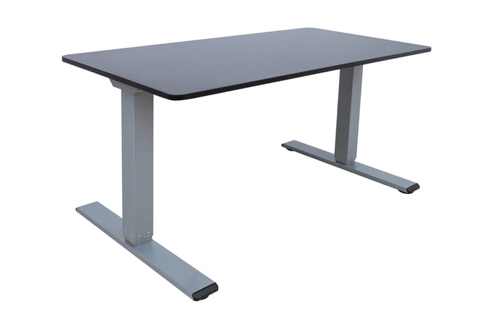 Skrivbord Ergo Optimal med 2 motor 140x80 cm Svart/Grå - Möbler - Bord & matgrupp - Kontorsbord - Skrivbord