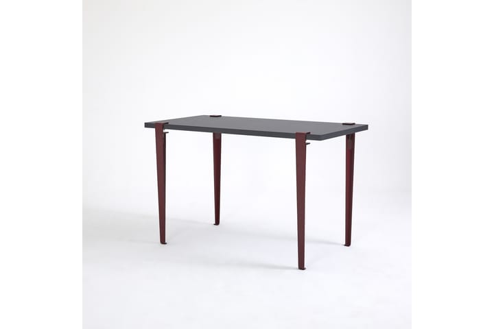 Skrivbord Eridanos 60x120 cm Svart/Röd