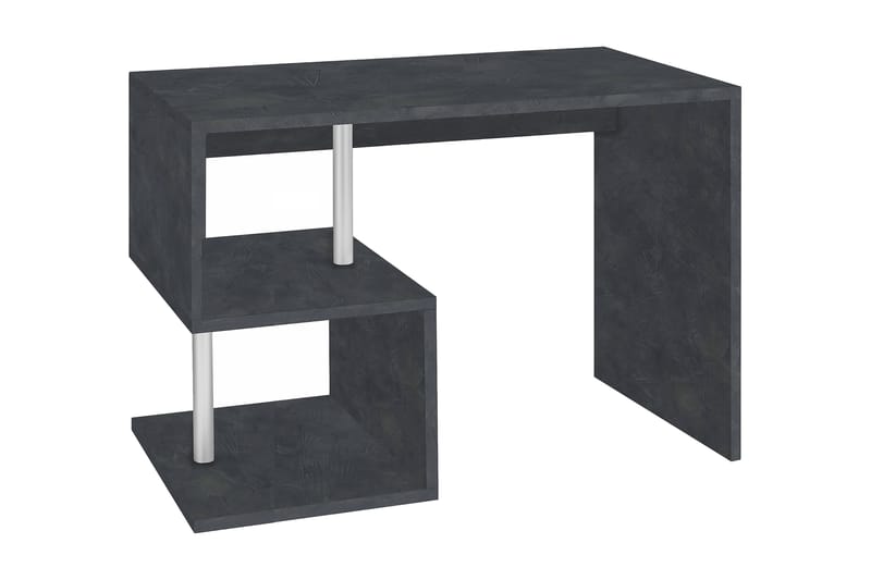 Skrivbord Esino 100 cm med Förvaring Hyllor - Svart - Möbler - Bord & matgrupp - Kontorsbord - Skrivbord
