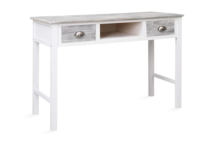 Skrivbord grå 110x45x76 cm trä - Grå - Möbler - Bord & matgrupp - Kontorsbord - Skrivbord