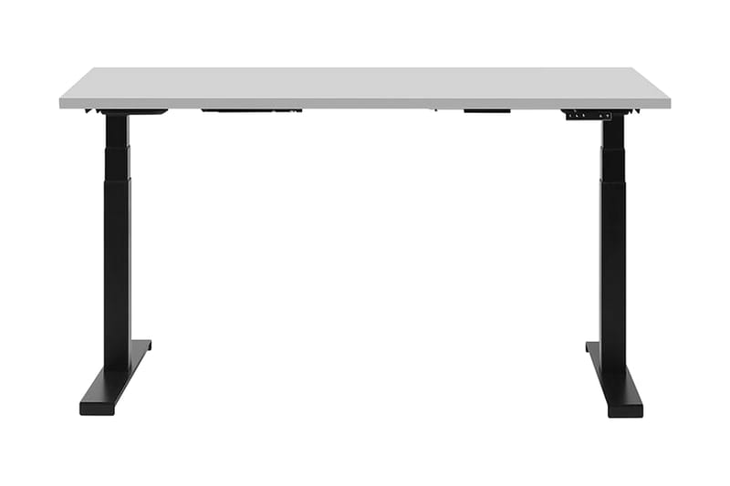 Skrivbord Hengrove 130 cm Elektriskt Justerbart - Grå/Svart - Möbler - Bord & matgrupp - Kontorsbord - Skrivbord - Höj och sänkbart skrivbord